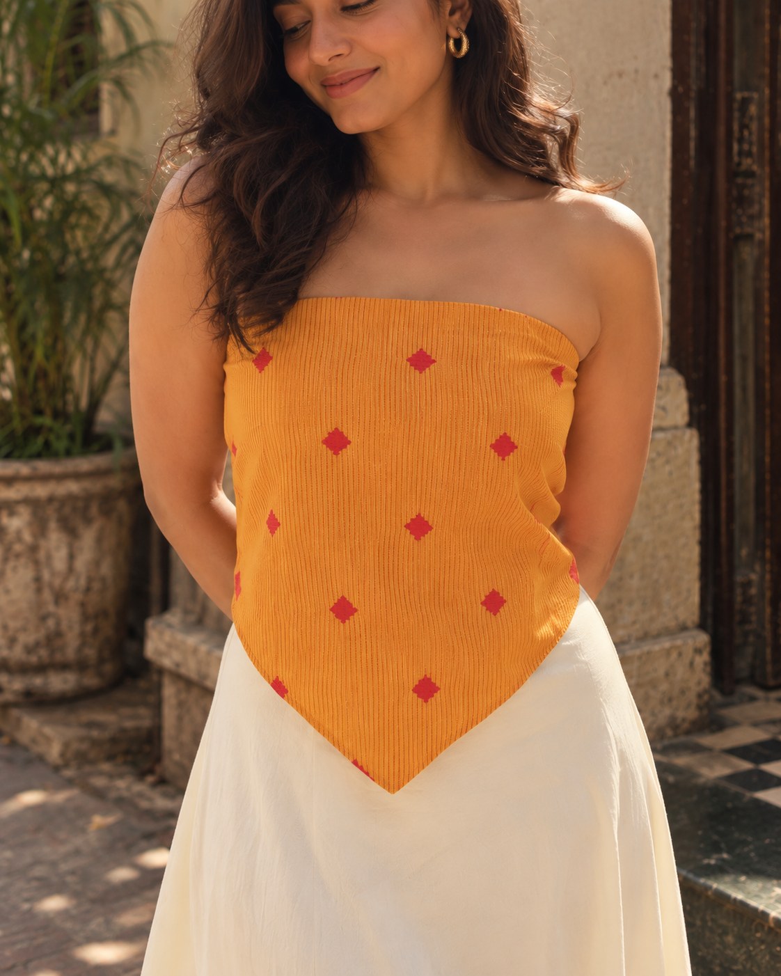 Mogra Scarf Top by Hiya, view 2