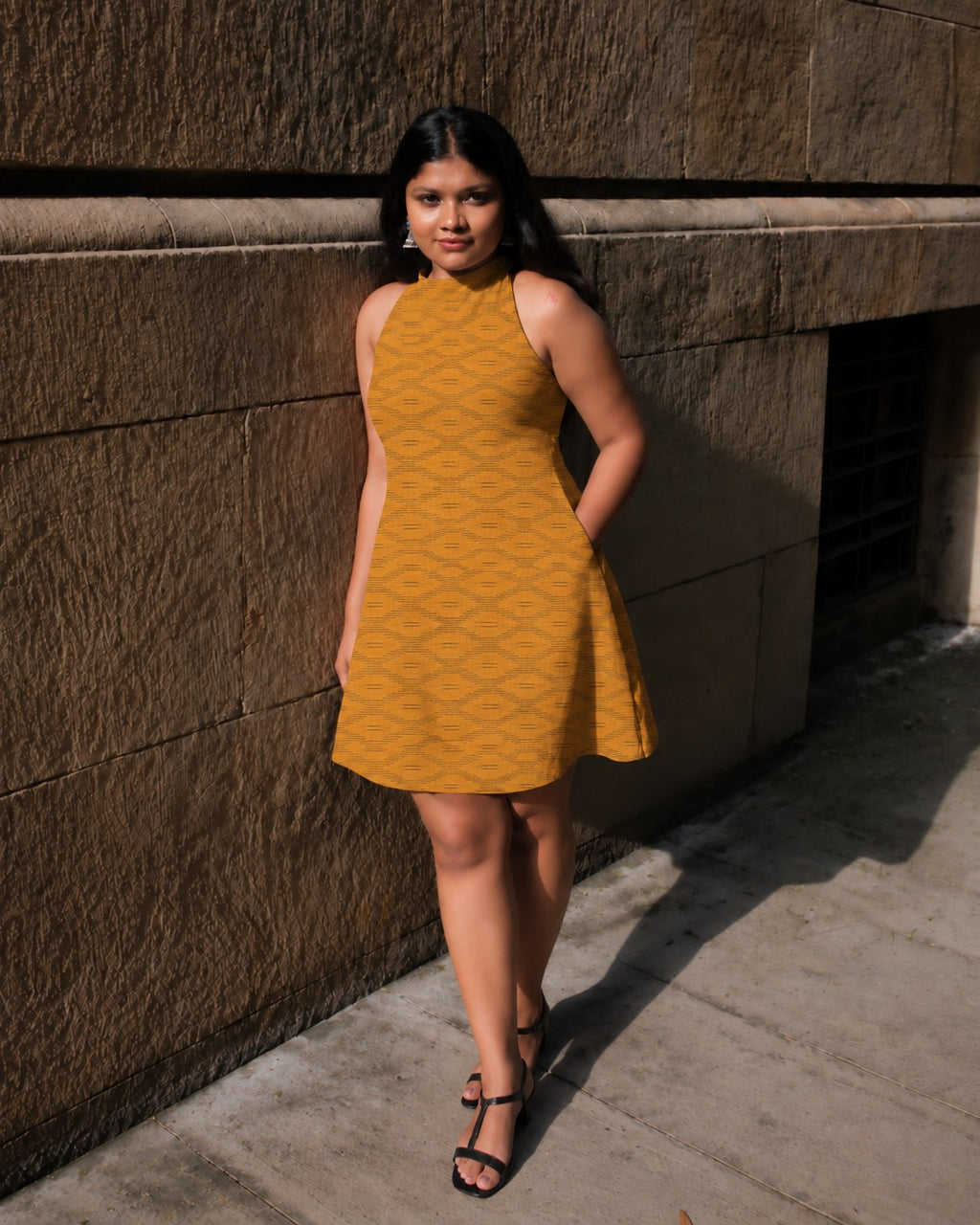Nira Halter Dress by Hiya, view 1