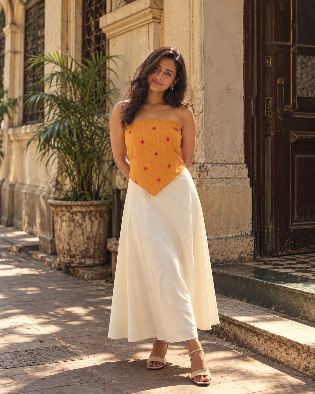 Mogra Scarf Top by Hiya, view 1