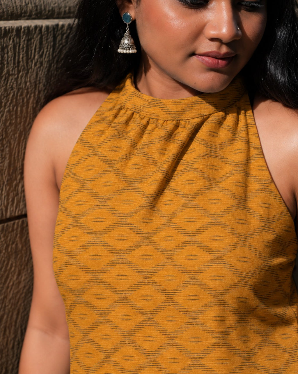 Nira Halter Dress by Hiya, view 2