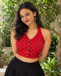 Raya Halter Crop Top by Hiya, view 1