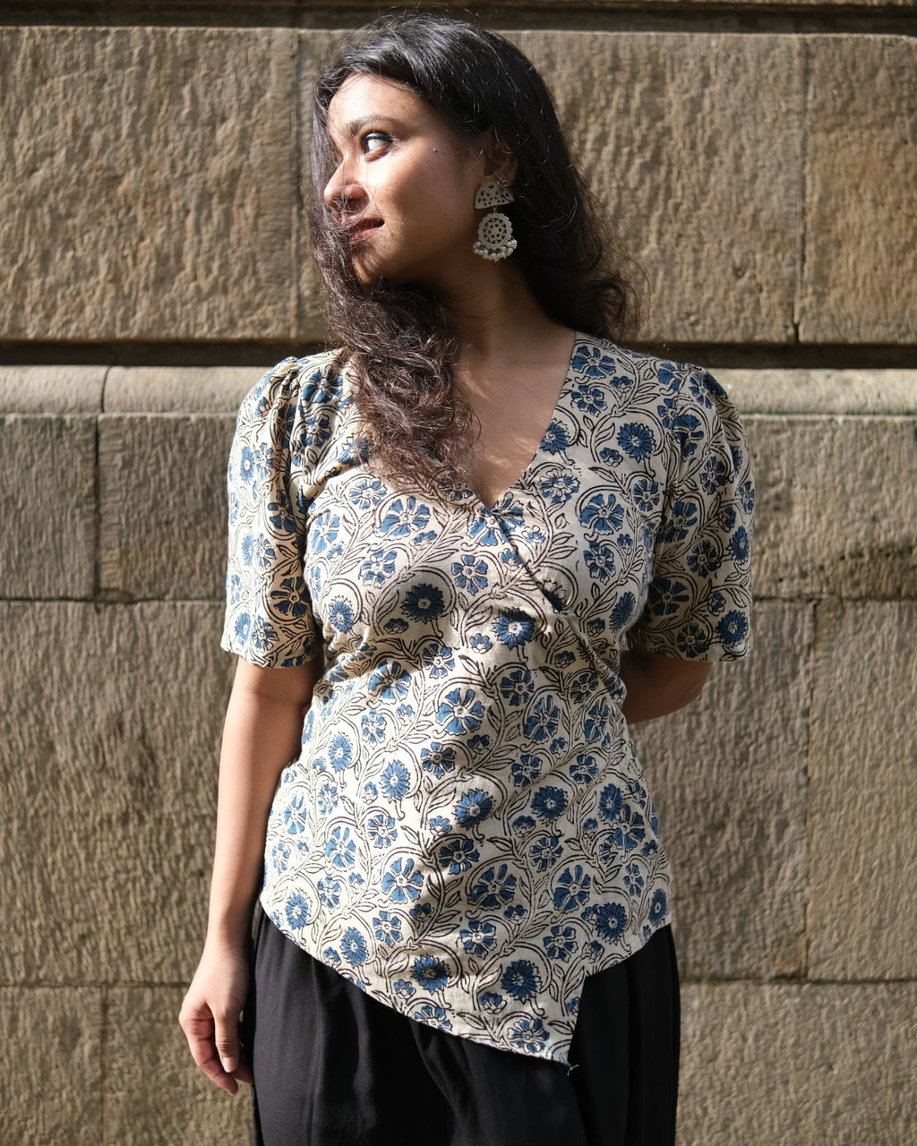Arohi Wrap Top, view 2