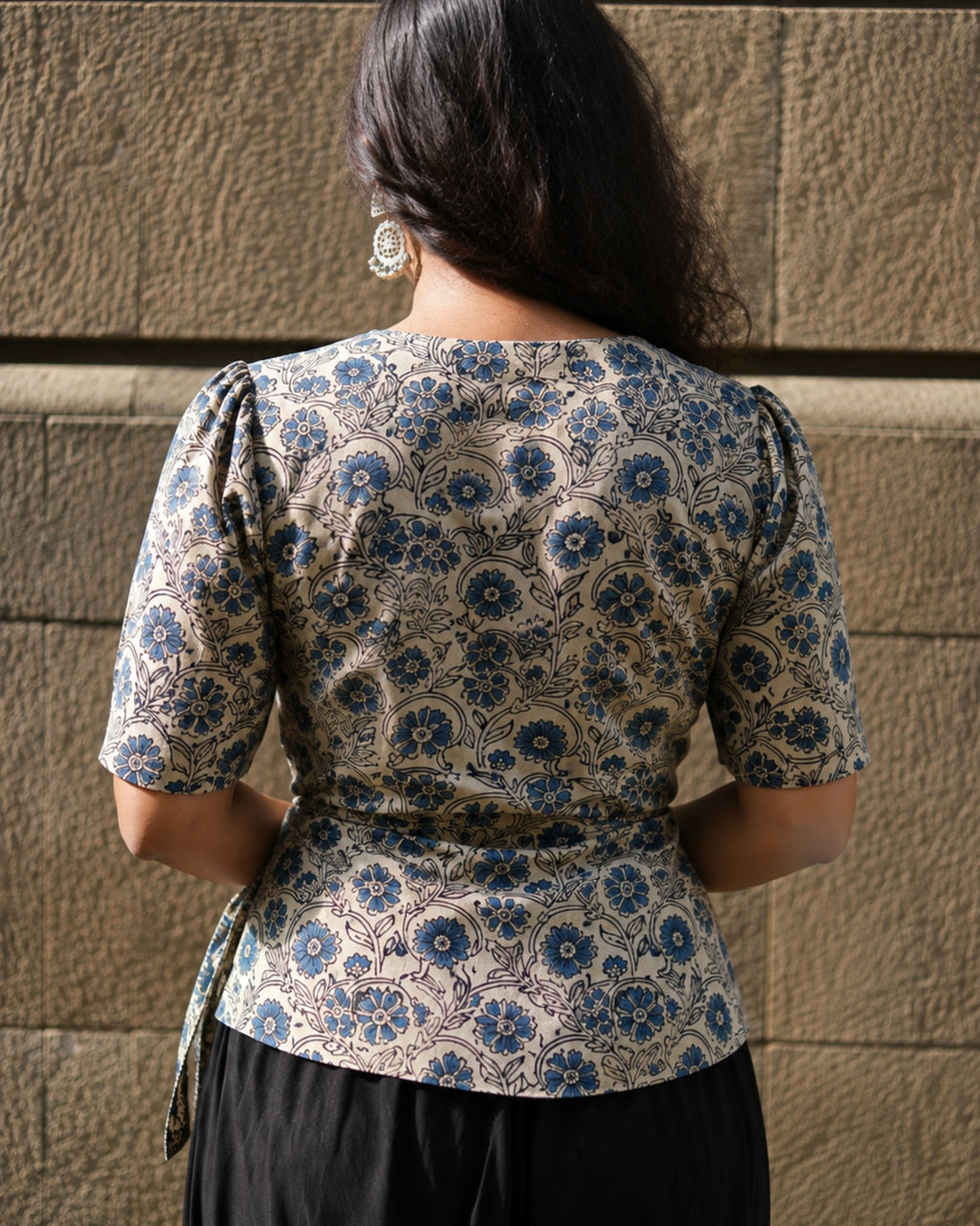 Arohi Wrap Top, view 4