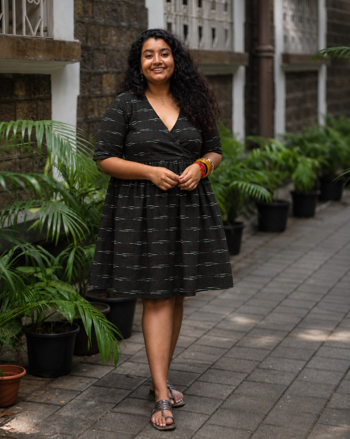 Tuli Short Dress by Hiya, view 1
