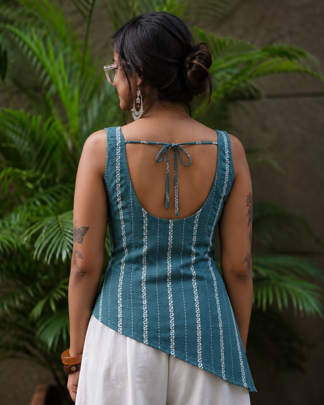 Keya Asymmetrical Top by Hiya, view 3