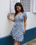Charu Wrap Dress, view 1