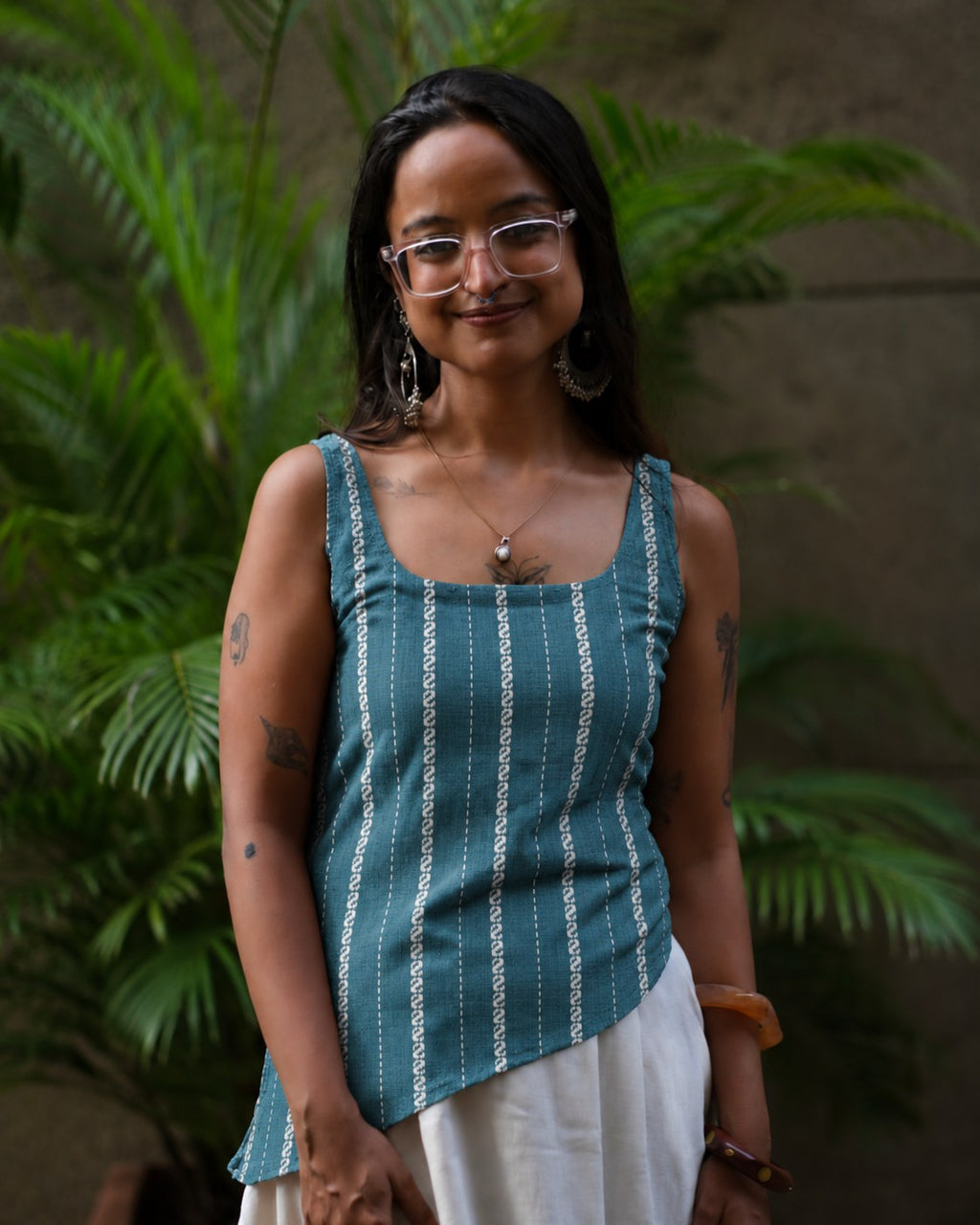 Keya Asymmetrical Top by Hiya, view 1