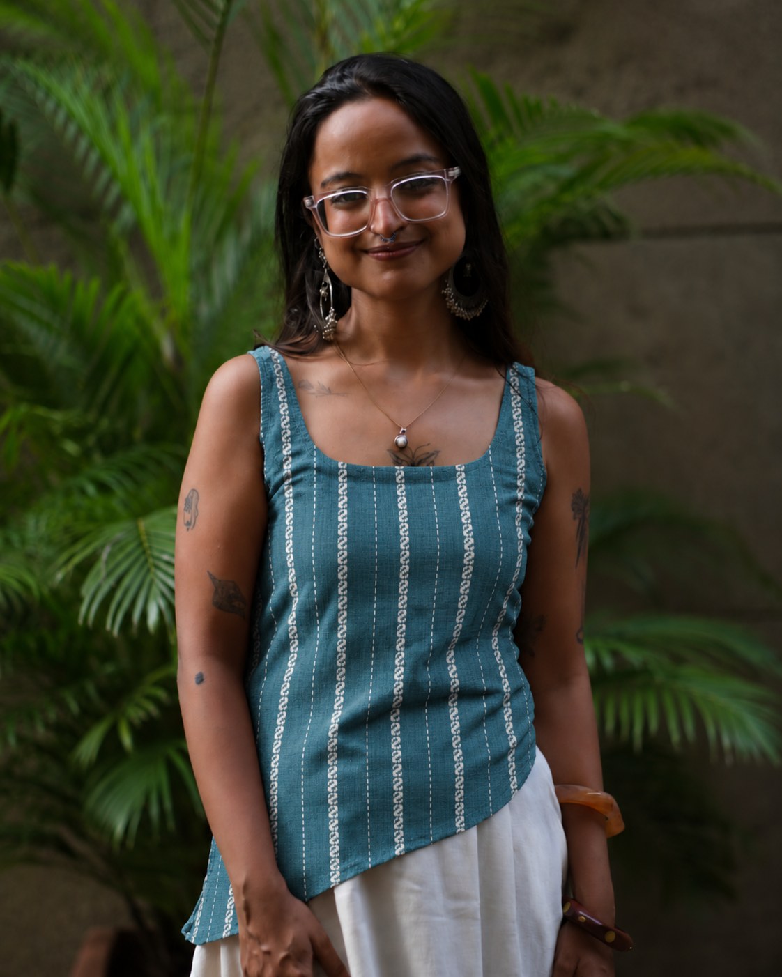 Keya Asymmetrical Top by Hiya, view 1