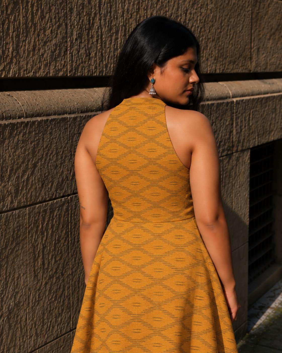 Nira Halter Dress by Hiya, view 3