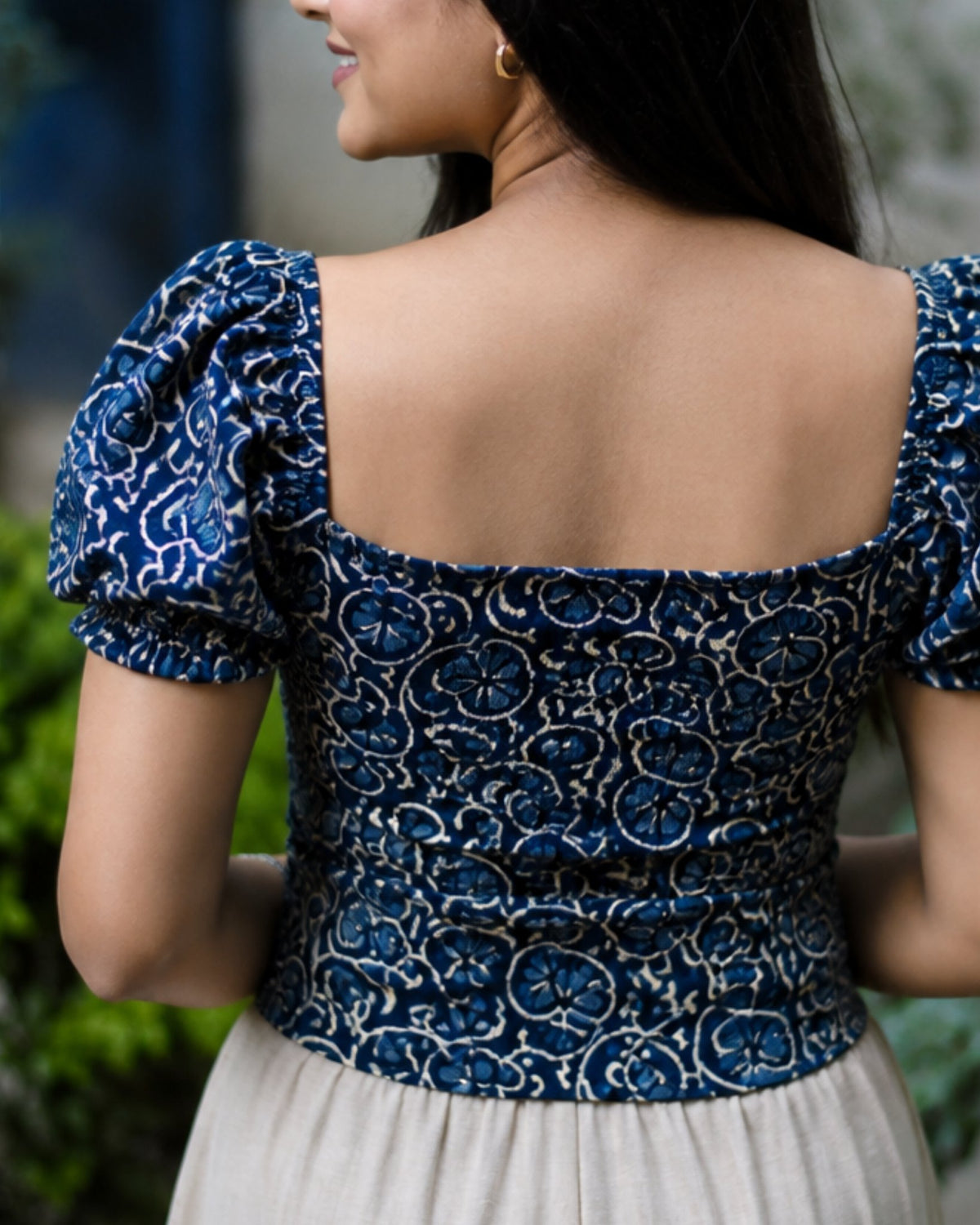Mili Front-Tie Top, view 3