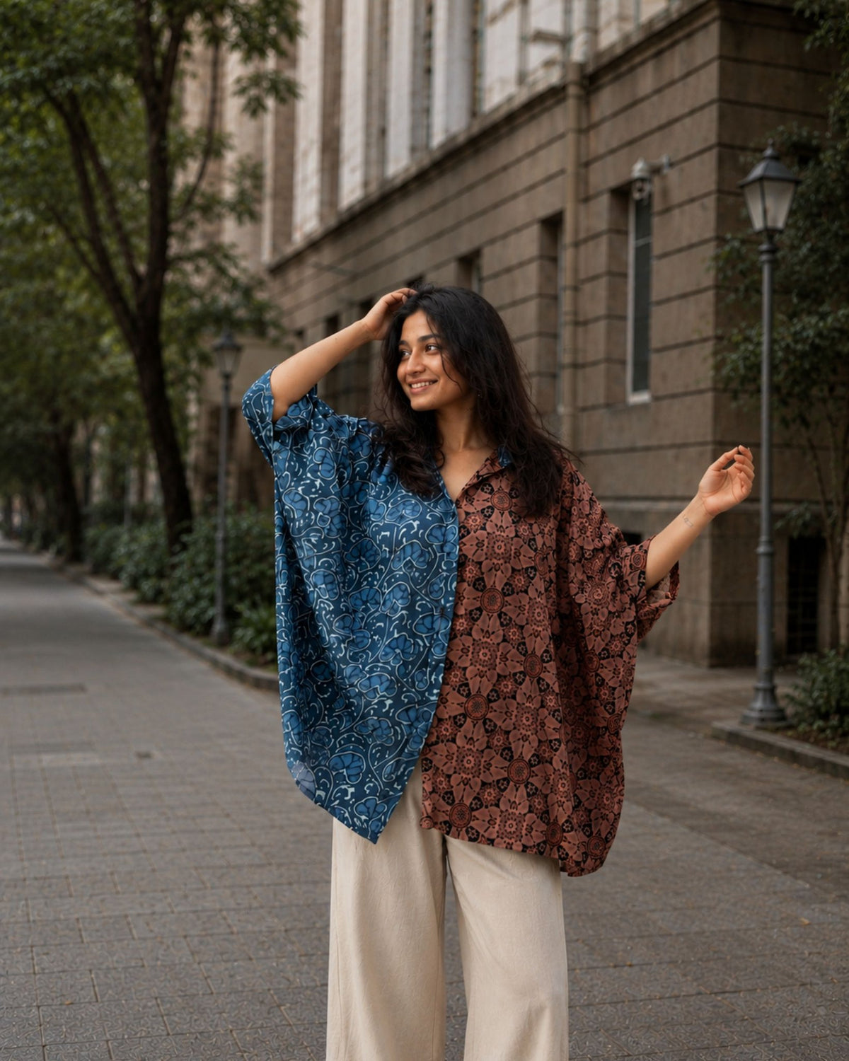 Mira Oversized Shirt, view 1