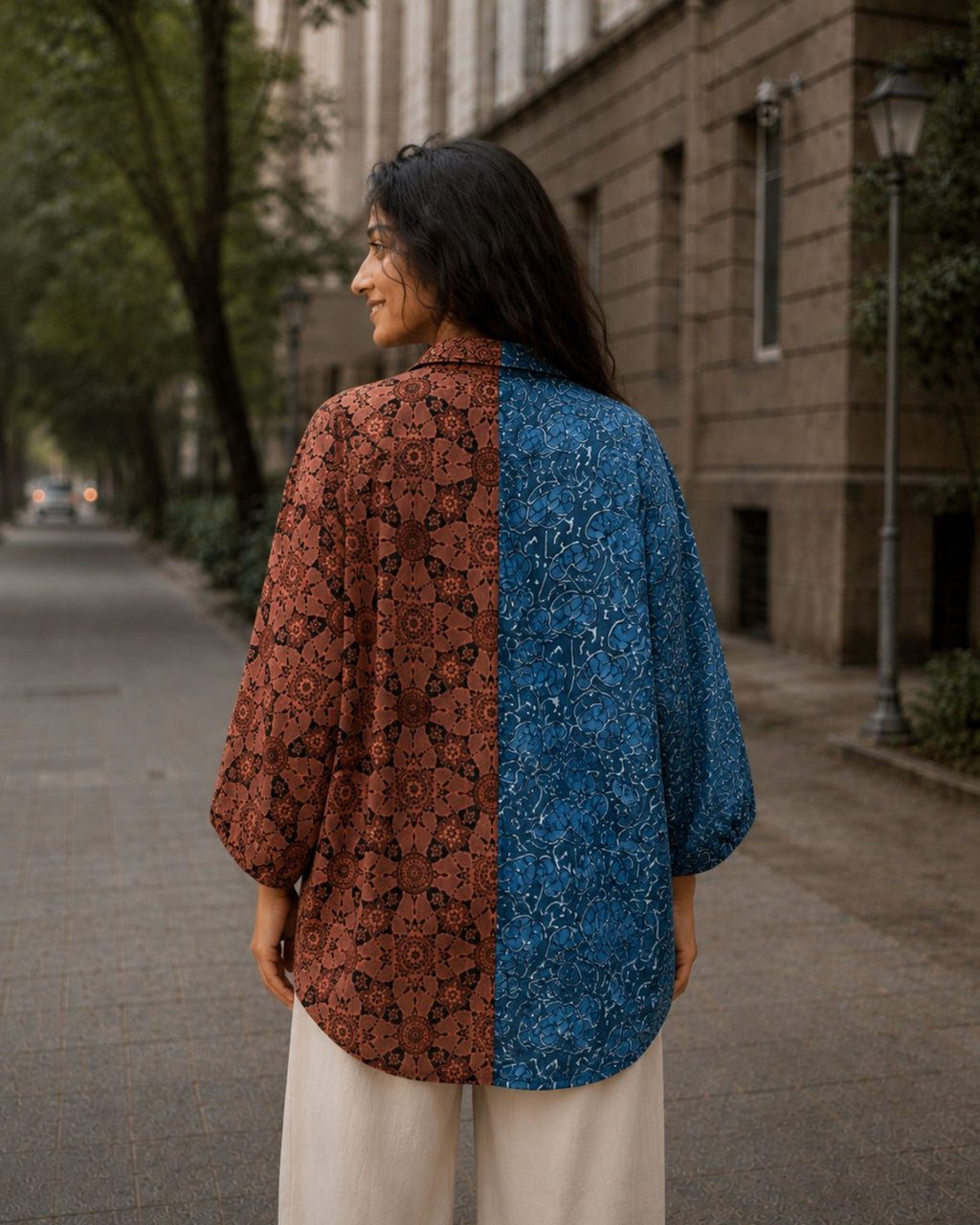 Mira Oversized Shirt, view 4