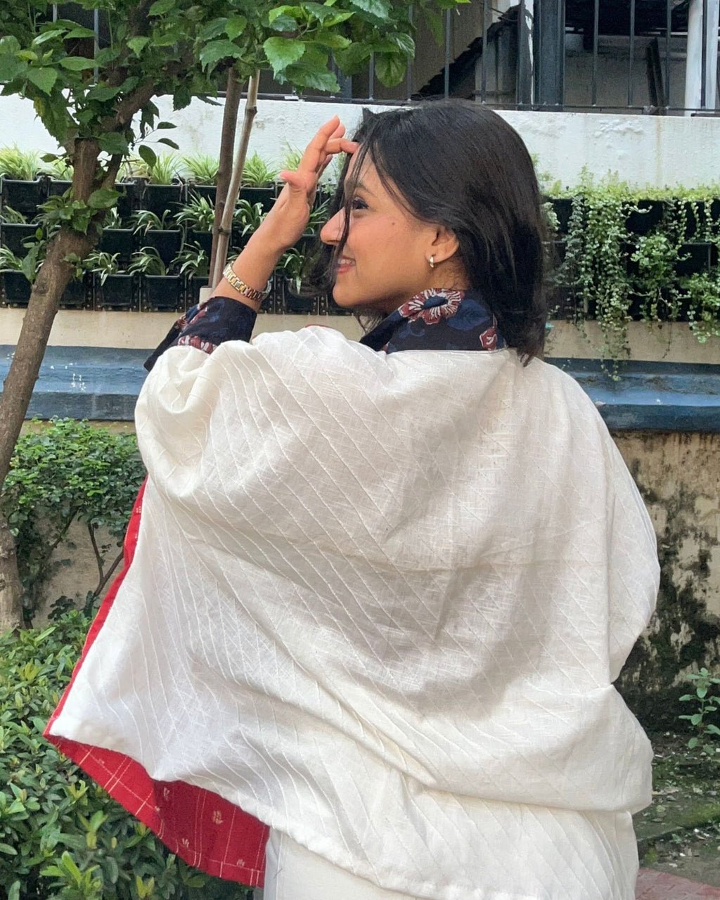 Oversized Patchwork Shirt, view 3