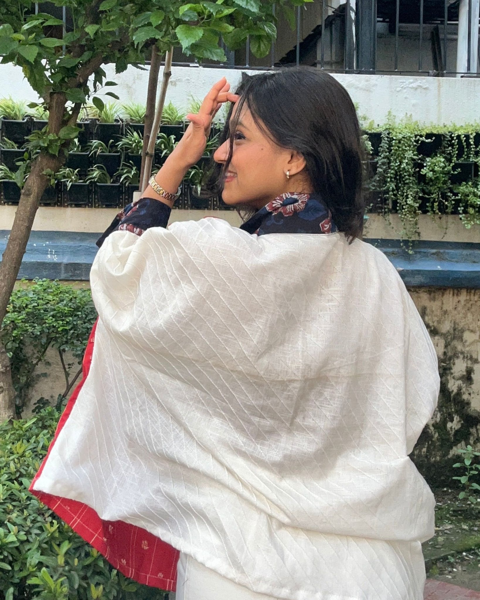 Oversized Patchwork Shirt, view 3