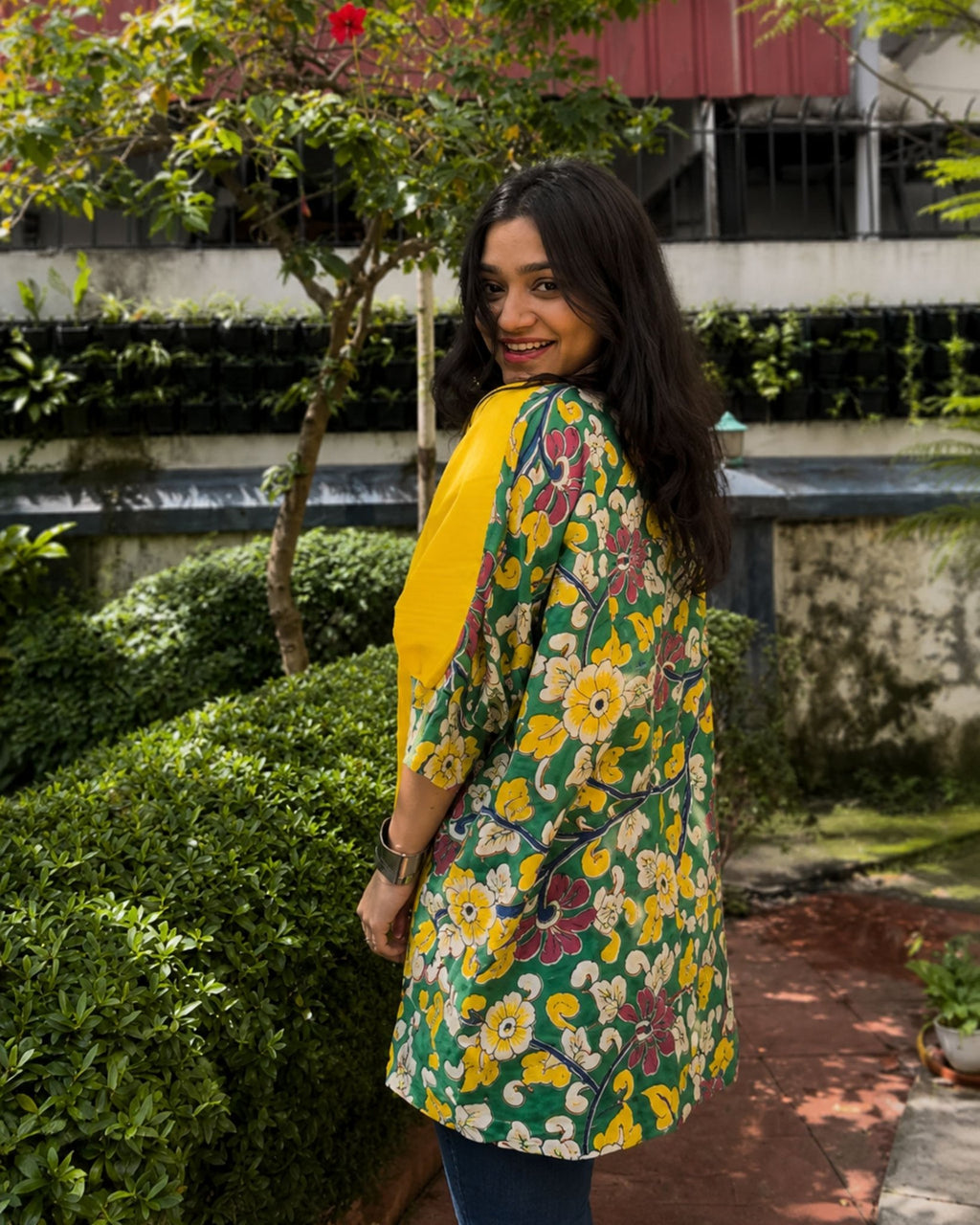 Oversized Patchwork Shirt, view 6