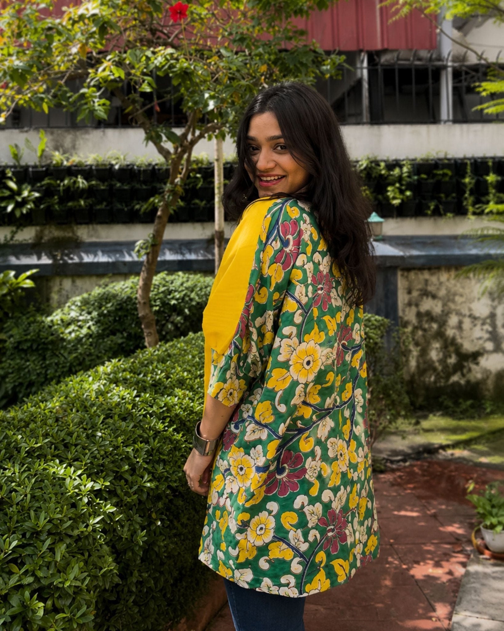 Oversized Patchwork Shirt, view 6
