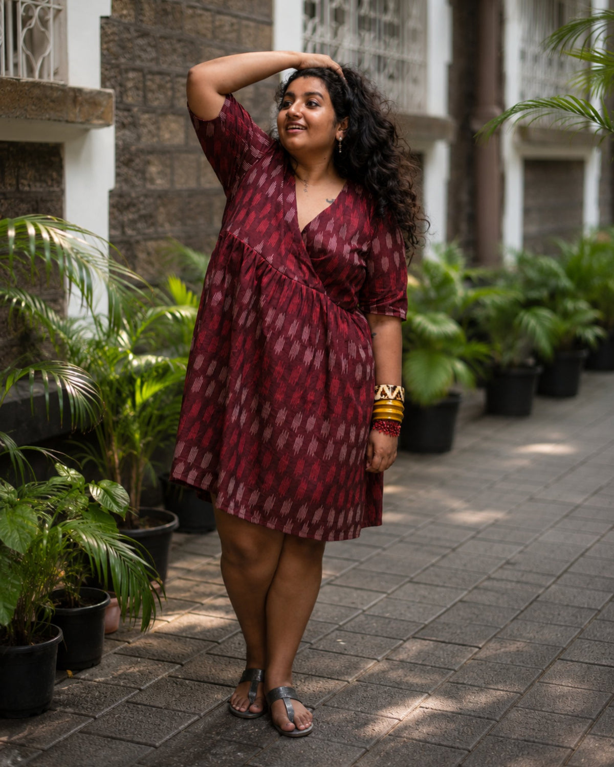 Tuli Short Dress, view 2